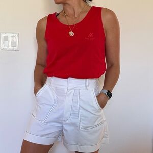 Christian Dior Sports Vintage Red Tank